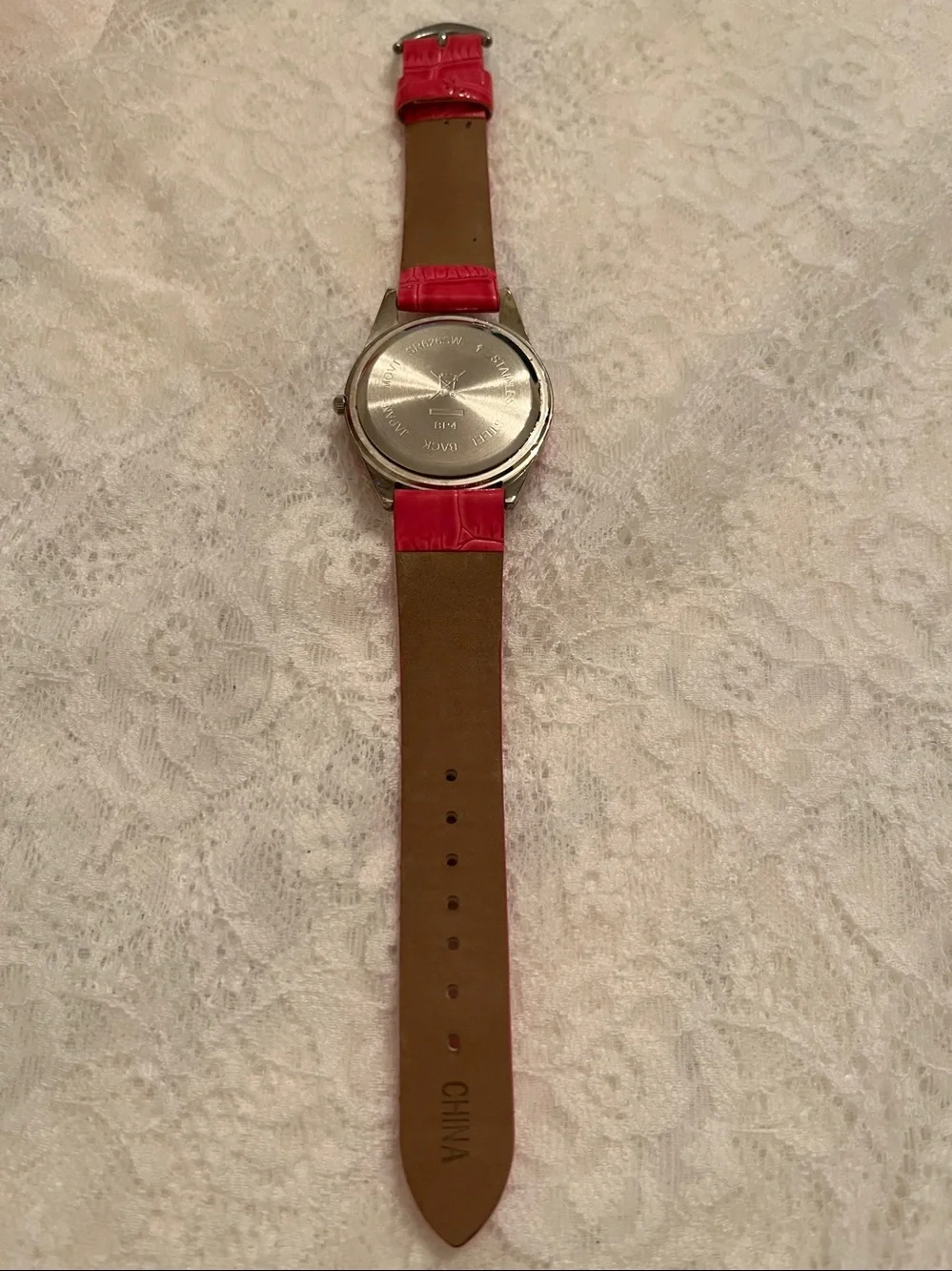 Pink Breast Cancer Awareness Watch